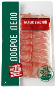 БАЛЫК МНОГО МЯСА ВЕНСКИЙ С/К НАРЕЗКА 100 Г