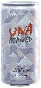 ВИНО ИГРИСТОЕ УНА БЬЯНКО 12% БЕЛ СУХ 0,2Л Ж/Б