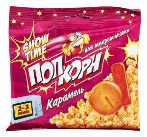 ПОП КОРН СВЧ ШОУ ТАЙМ КАРАМЕЛЬ 80 Г ПОП КОРН СВЧ ШОУ ТАЙМ КАРАМЕЛЬ 80 Г