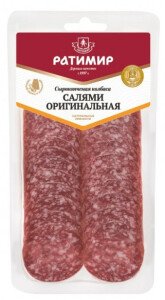 САЛЯМИ РАТИМИР ОРИГИНАЛЬНАЯ С/К 100 Г НАРЕЗКА САЛЯМИ РАТИМИР ОРИГИНАЛЬНАЯ С/К 100 Г НАРЕЗКА