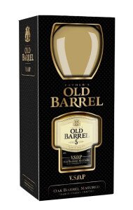 КОНЬЯК ФАЗЕРС ОЛД БАРРЕЛЬ 5 ЛЕТ 40% 0,5Л П/УП+БОКАЛ