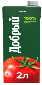 НЕКТАР ДОБРЫЙ ТОМАТ 2Л Т/П НЕКТАР ДОБРЫЙ ТОМАТ 2Л Т/П