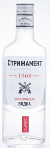 ВОДКА СТРИЖАМЕНТ КЛАССИЧЕСКАЯ 40% 0,25Л ВОДКА СТРИЖАМЕНТ КЛАССИЧЕСКАЯ 40% 0,25Л