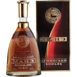 КОНЬЯК АРМЯНСКИЙ МАНЭ 8 ЛЕТ 40% 0,5Л КОНЬЯК АРМЯНСКИЙ МАНЭ 8 ЛЕТ 40% 0,5Л