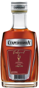 КОНЬЯК СТАРЕЙШИНА ТРЭВЕЛ 5 ЛЕТ 40% 0,1Л ФЛЯГА КОНЬЯК СТАРЕЙШИНА ТРЭВЕЛ 5 ЛЕТ 40% 0,1Л ФЛЯГА