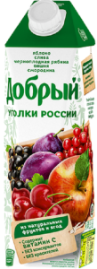 НАПИТОК СОКОСОДЕРЖАЩИЙ ДОБРЫЙ ФРУКТОВО-ЯГОДНЫЙ 0,95Л Т/П