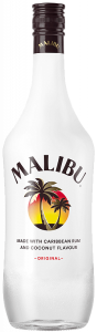 ЛИКЕР МАЛИБУ НА ОСНОВЕ РОМА КОКОСОВЫЙ 21% 0,7Л