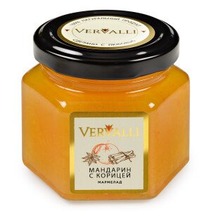 МАРМЕЛАД ВЕРВАЛЛИ МАНДАРИН С КОРИЦЕЙ 120 Г БАНКА МАРМЕЛАД ВЕРВАЛЛИ МАНДАРИН С КОРИЦЕЙ 120 Г БАНКА