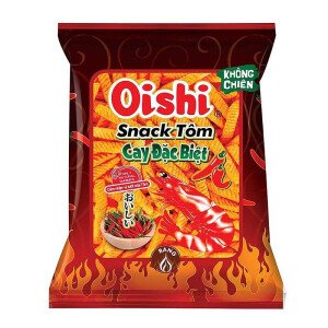 ЧИПСЫ ОЙШИ СУПЕР ОСТРЫЕ СО ВКУСОМ КРЕВЕТКИ 68 Г
