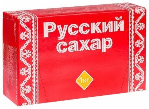 САХАР РУССКИЙ КУБИК ПРЕСОВАННЫЙ 1 КГ