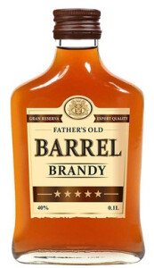 БРЕНДИ БАРРЕЛЬ 40% 0,1Л БРЕНДИ БАРРЕЛЬ 40% 0,1Л