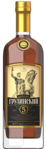 КОНЬЯК ГРУЗИНСКИЙ 5 ЛЕТ 40% 0,5Л