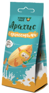 АРАХИС Ю НУТ ЖАРЕНЫЙ СОЛЕНЫЙ С ПРЯНОСТЯМИ 80 Г АРАХИС Ю НУТ ЖАРЕНЫЙ СОЛЕНЫЙ С ПРЯНОСТЯМИ 80 Г