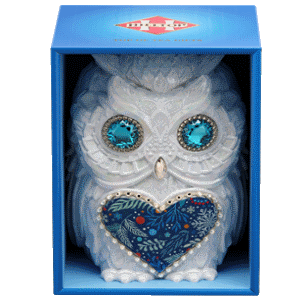 ЧАЙ ХИЛЛТОП ПОЛЯРНАЯ СОВА ЧЕРНЫЙ ЛИСТ 50 Г КЕРАМИЧЕСКАЯ ЧАЙНИЦА