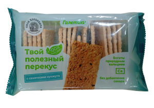 ГАЛЕТЫ ПШЕНИЧНЫЕ С КУНЖУТОМ 130 Г ГАЛЕТЫ ПШЕНИЧНЫЕ С КУНЖУТОМ 130 Г