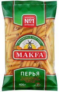 МАКАРОННЫЕ ИЗДЕЛИЯ МАКФА ПЕРЬЯ 400 Г