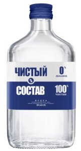 ВОДКА ЧИСТЫЙ СОСТАВ 38% 0,25Л ВОДКА ЧИСТЫЙ СОСТАВ 38% 0,25Л