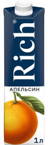 СОК РИЧ АПЕЛЬСИН 1Л Т/П СОК РИЧ АПЕЛЬСИН 1Л Т/П