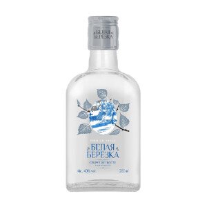 ВОДКА БЕЛАЯ БЕРЕЗКА 40% 0,2Л