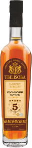 КОНЬЯК ТБИЛИСОБА ГРУЗИНСКИЙ КОНЬЯК 5 ЛЕТ 40% 0,5Л