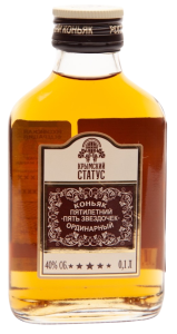 КОНЬЯК ПЯТЬ ЗВЕЗДОЧЕК 5 ЛЕТ 40% 0,1Л ФЛЯЖКА КОНЬЯК ПЯТЬ ЗВЕЗДОЧЕК 5 ЛЕТ 40% 0,1Л ФЛЯЖКА