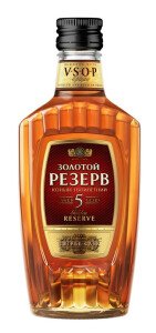 КОНЬЯК ЗОЛОТОЙ РЕЗЕРВ 40% 0,25Л