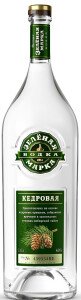ВОДКА ЗЕЛЕНАЯ МАРКА ОСОБАЯ КЕДРОВАЯ 40% 1,0Л