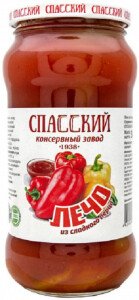 ЛЕЧО СПАССКИЙ КОНСЕРВНЫЙ ЗАВОД ИЗ СЛАДКОГО ПЕРЦА 500 Г СТ/Б