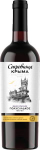 ВИНО СОКРОВИЩА КРЫМА МЕРЛО КР П/СЛ 10−12% 0,75Л