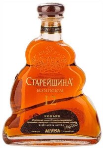 КОНЬЯК СТАРЕЙШИНА КС 40% 0,5Л