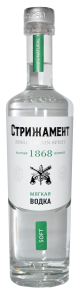 ВОДКА СТРИЖАМЕНТ МЯГКАЯ 40% 0,5Л ВОДКА СТРИЖАМЕНТ МЯГКАЯ 40% 0,5Л