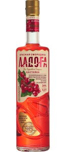 НАСТОЙКА СЛАДКАЯ ЛАДОГА КРАСНАЯ СМОРОДИНА 24% 0,5Л