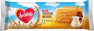 ПЕЧЕНЬЕ САХАРНОЕ ТОПЛЕНОЕ МОЛОКО 267 Г