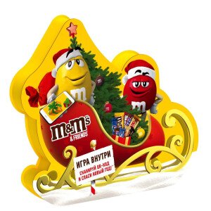 НАБОР КОНФЕТ M&MS ДРУЗЬЯ САНИ НГ 222 Г НАБОР КОНФЕТ M&MS ДРУЗЬЯ САНИ НГ 222 Г