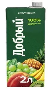 НЕКТАР ДОБРЫЙ МУЛЬТИФРУТ 2,0Л Т/П
