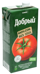 НЕКТАР ДОБРЫЙ ТОМАТ 2Л Т/П НЕКТАР ДОБРЫЙ ТОМАТ 2Л Т/П