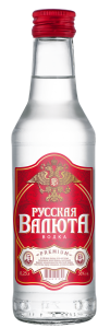 ВОДКА РУССКАЯ ВАЛЮТА 38% 0,25Л
