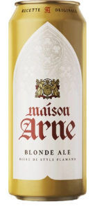 ПИВО МЕЙЗОН АРНЕ БЛОНД ЭЛЬ СВЕТЛОЕ 6,6% 0,43Л Ж/Б ПИВО МЕЙЗОН АРНЕ БЛОНД ЭЛЬ СВЕТЛОЕ 6,6% 0,43Л Ж/Б