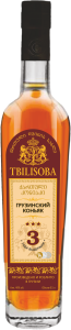 КОНЬЯК ТБИЛИСОБА ГРУЗИНСКИЙ КОНЬЯК 3 ГОДА 40% 0,5Л