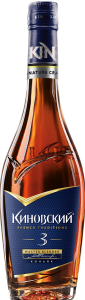 КОНЬЯК КИНОВСКИЙ ТРЕХЛЕТНИЙ РОССИЙСКИЙ 40% 0,5Л КОНЬЯК КИНОВСКИЙ ТРЕХЛЕТНИЙ РОССИЙСКИЙ 40% 0,5Л
