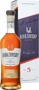 КОНЬЯК АЙВАЗОВСКИЙ 5 ЛЕТ 40% 0,5Л П/УП КОНЬЯК АЙВАЗОВСКИЙ 5 ЛЕТ 40% 0,5Л П/УП