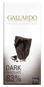ШОКОЛАД ГАЛЛАРДО ГОРЬКИЙ 83% 80 Г