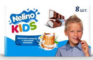 ШОКОЛАД НЕЛЛИ С МОЛОЧНОЙ НАЧИНКОЙ 100 Г ШОКОЛАД НЕЛЛИ С МОЛОЧНОЙ НАЧИНКОЙ 100 Г