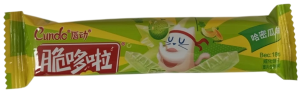 ВАФЕЛЬНЫЕ БАТОНЧИКИ КУНДО СО ВКУСОМ ДЫНИ 18 Г