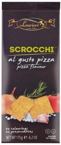 КРЕКЕРЫ ЛАУРИЕРИ СКРОЧЧИ СО ВКУСОМ ПИЦЦЫ 175 Г