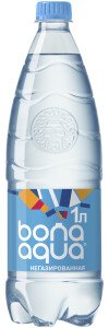 ВОДА БОНА АКВА Н/ГАЗ 1Л ПЛ/Б