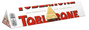 ШОКОЛАД ТОБЛЕРОН ШВЕЙЦАРСКИЙ БЕЛЫЙ С МЕДОВО-МИНДАЛЬНОЙ НУГОЙ 100 Г ШОКОЛАД ТОБЛЕРОН ШВЕЙЦАРСКИЙ БЕЛЫЙ С МЕДОВО-МИНДАЛЬНОЙ НУГОЙ 100 Г
