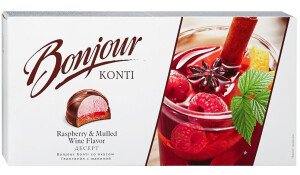 ПИРОЖНОЕ КОНТИ БОНЖУР КОНТИ ГЛИНТВЕЙН С МАЛИНОЙ 232 Г