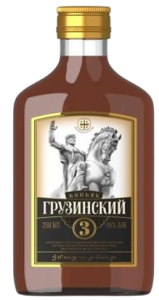 КОНЬЯК ГРУЗИНСКИЙ 5 ЛЕТ 40% 0,25Л