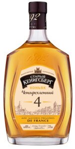 КОНЬЯК СТАРЫЙ КЕНИГСБЕРГ 4 ГОДА 40% 0,375Л КОНЬЯК СТАРЫЙ КЕНИГСБЕРГ 4 ГОДА 40% 0,375Л